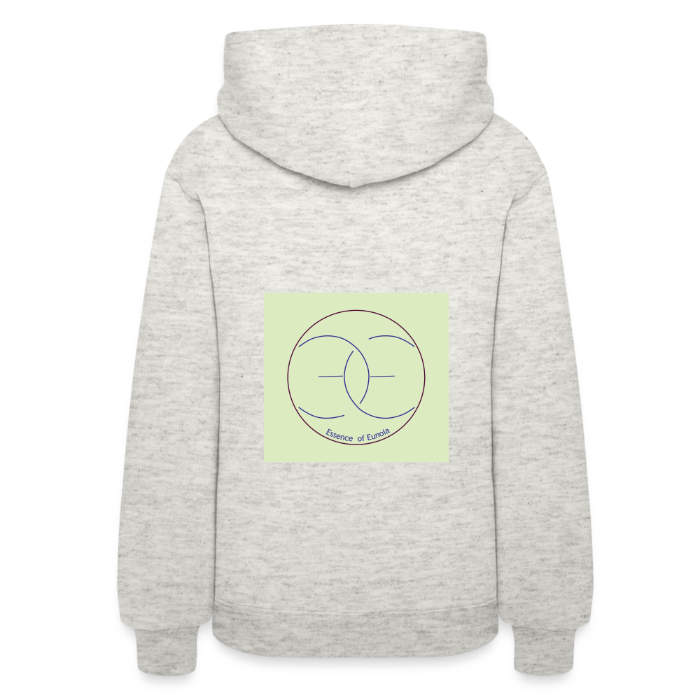 Women's Hoodie - heather oatmeal